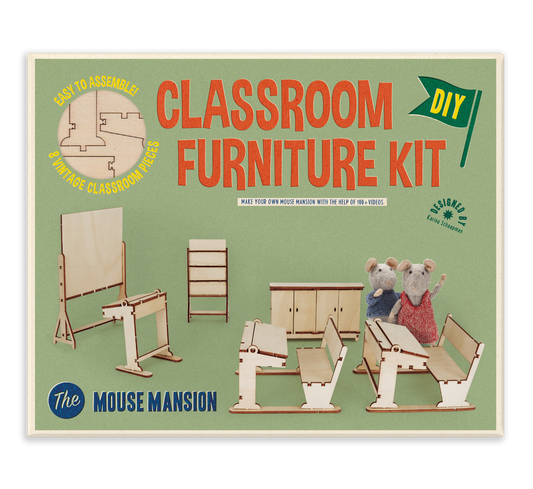 Flatpakket møbelsett-Skole