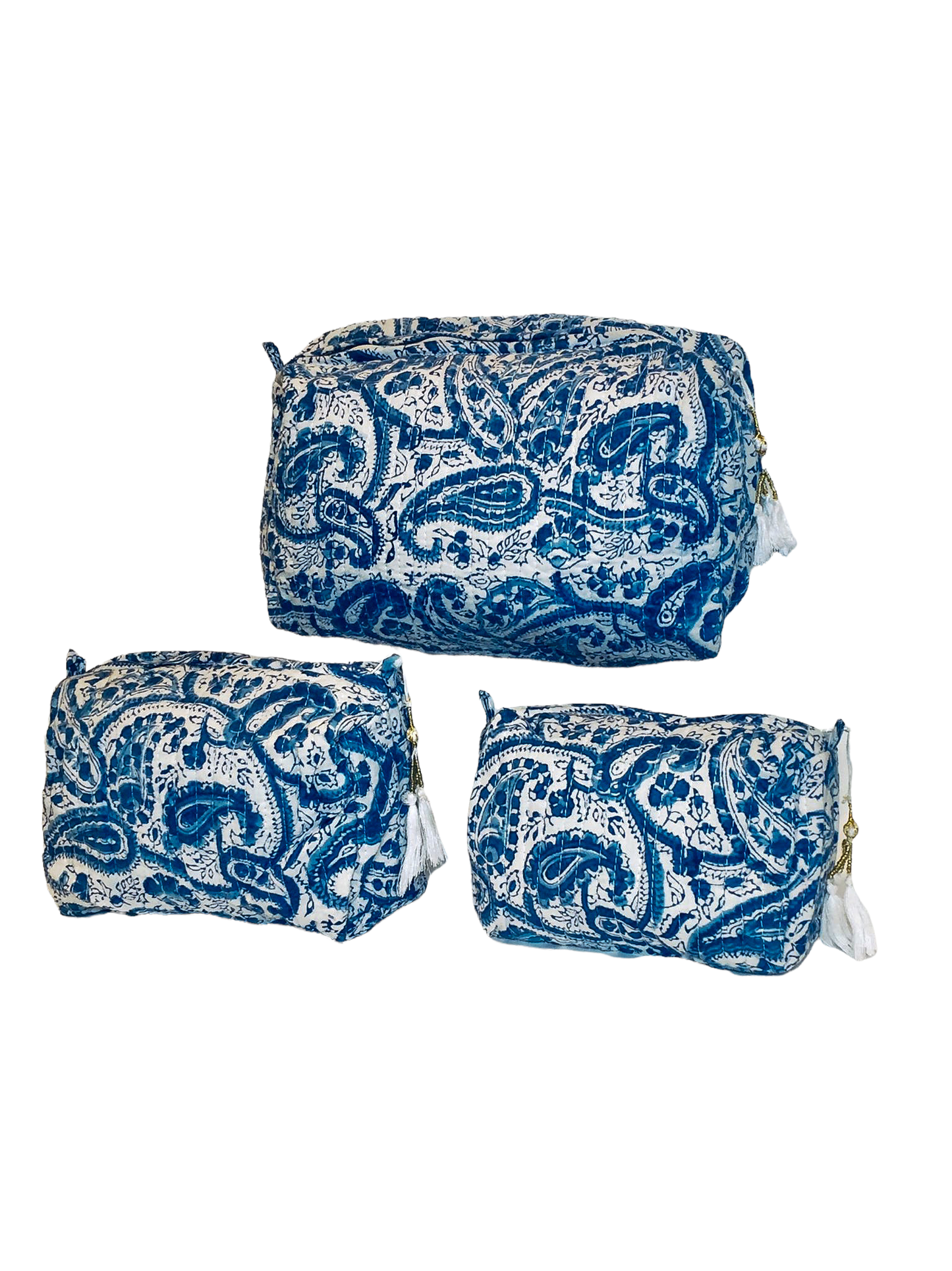 Pouches-Set Of 3-Otra Cosa-Assorted