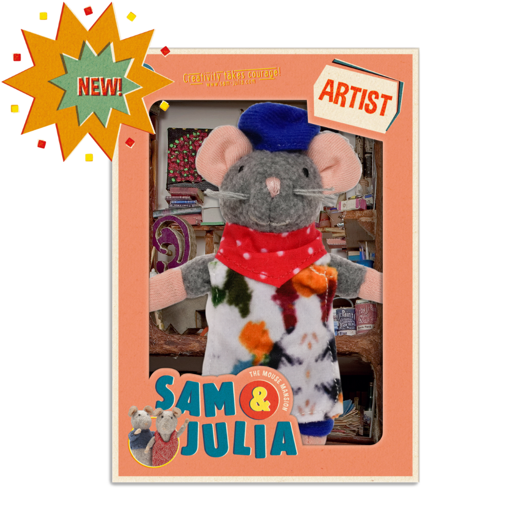 Mouse Artist (12cm)