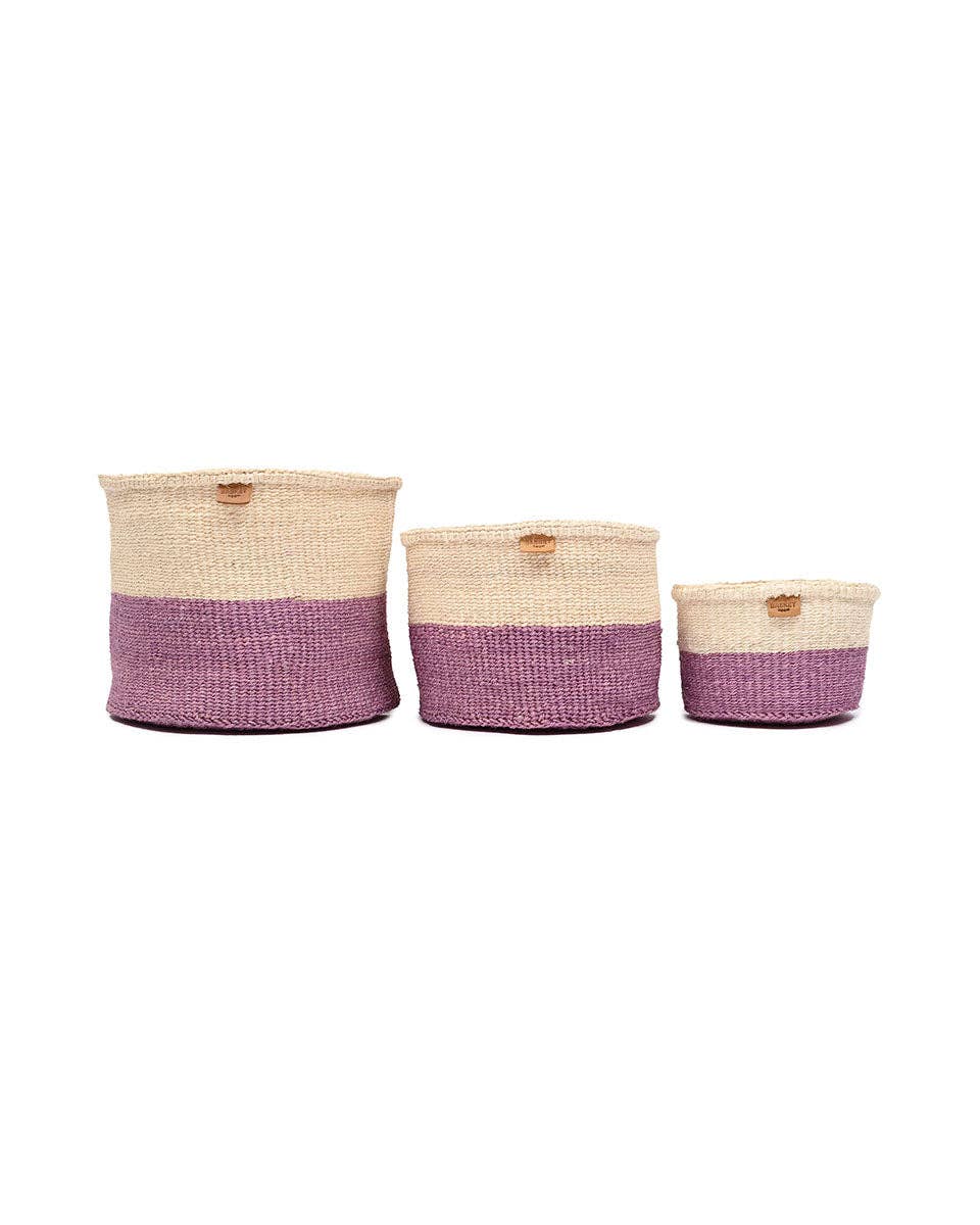 Næste: Magenta Colour Block Vævet Basket: Colour Block / Purple / S
