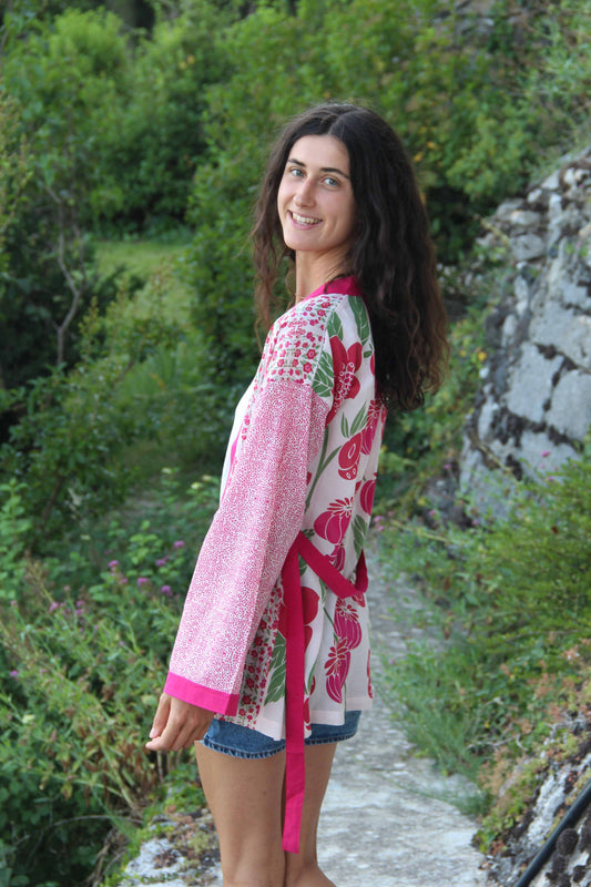 Anemone Rød kimono