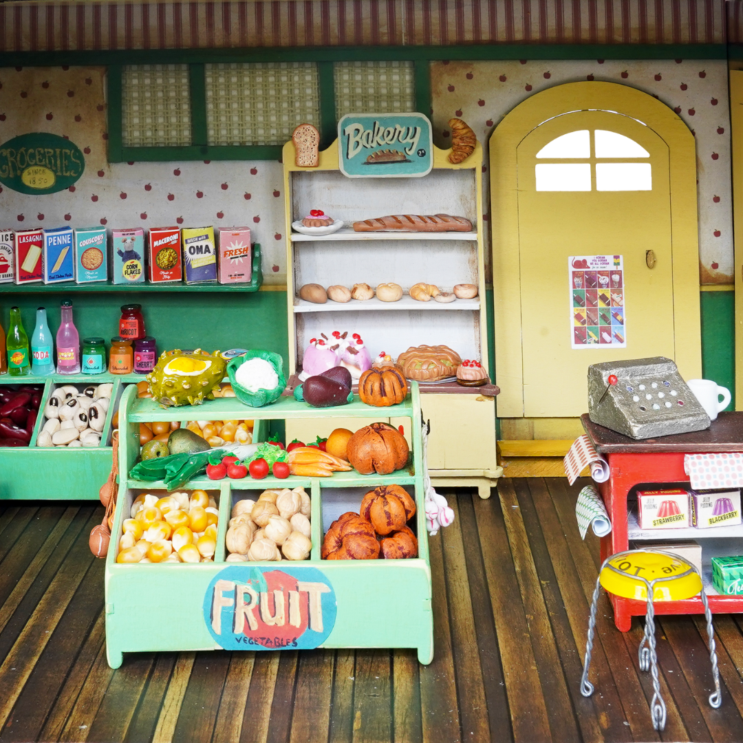 DIY-sett i papir, tilleggssett alle rom. Dette er LUKSUSUTGAVEN med ekstra tilbehør for samtlige rom.