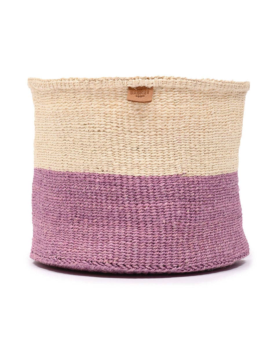 Næste: Magenta Colour Block Vævet Basket: Colour Block / Purple / S