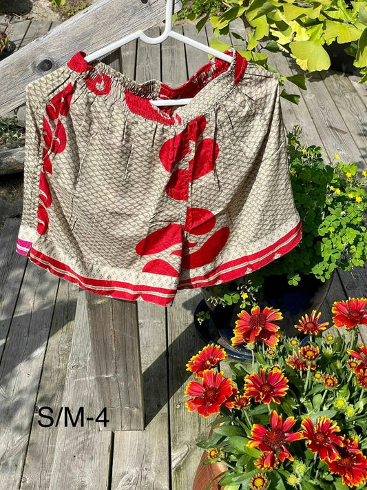 Elegant shorts i resirkulert silke MouseTales