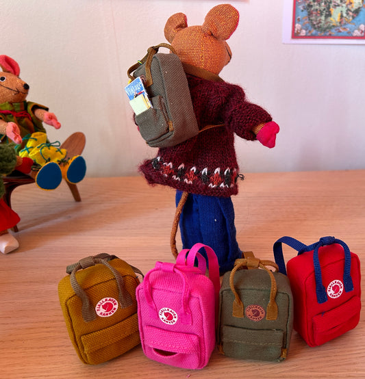 Ryggsekk til Barefoot mus ( passer til mellomstore og store mus)