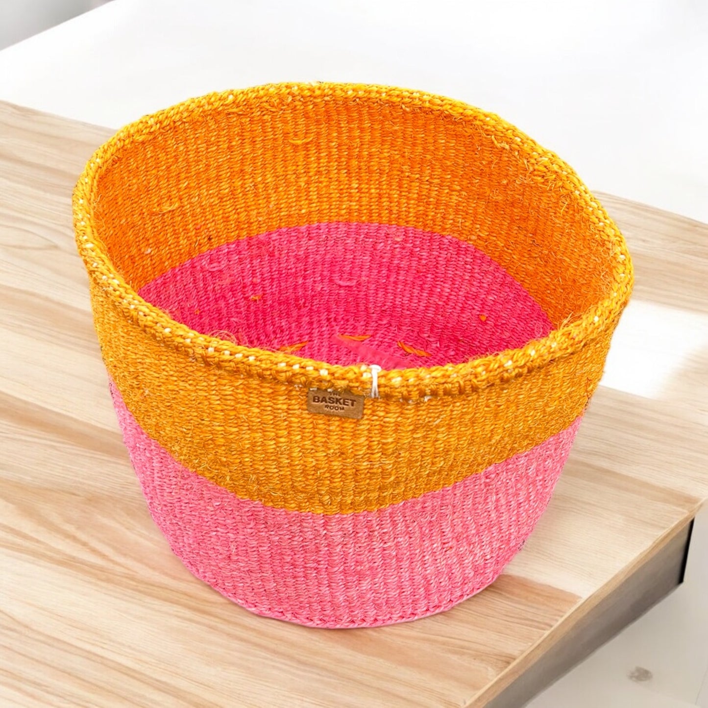 Næste: Magenta Colour Block Vævet Basket: Colour Block / Purple / S