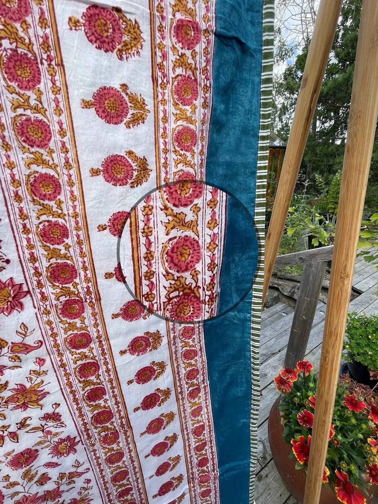 Indian Block Print Soft Cotton Quilt Blanket-Handmade Dohar Meghcraft