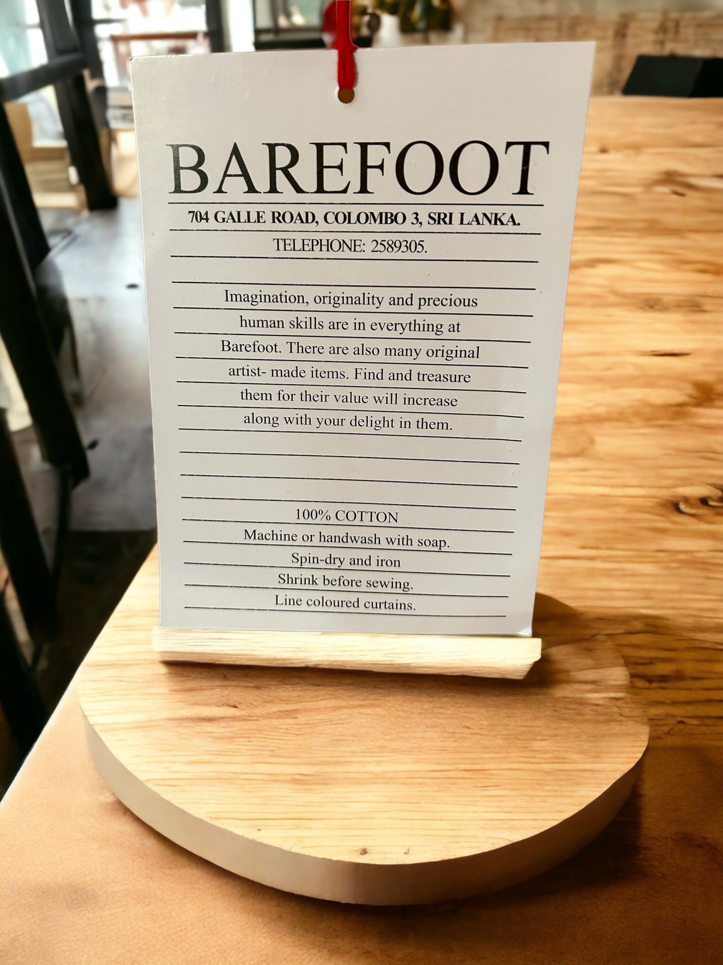 Håndvevet bordløper