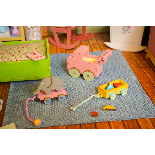 Flatpakket møbelsett- Babyens rom