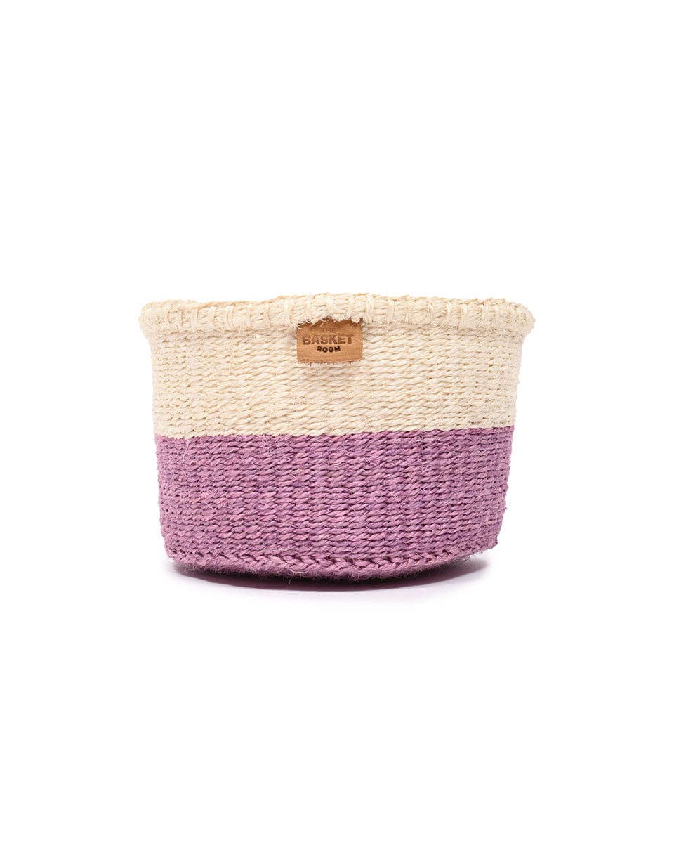 Næste: Magenta Colour Block Vævet Basket: Colour Block / Purple / S