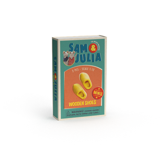 Dukkehusminiatyrer - tresko i fyrstikkeske (skala 1:12)