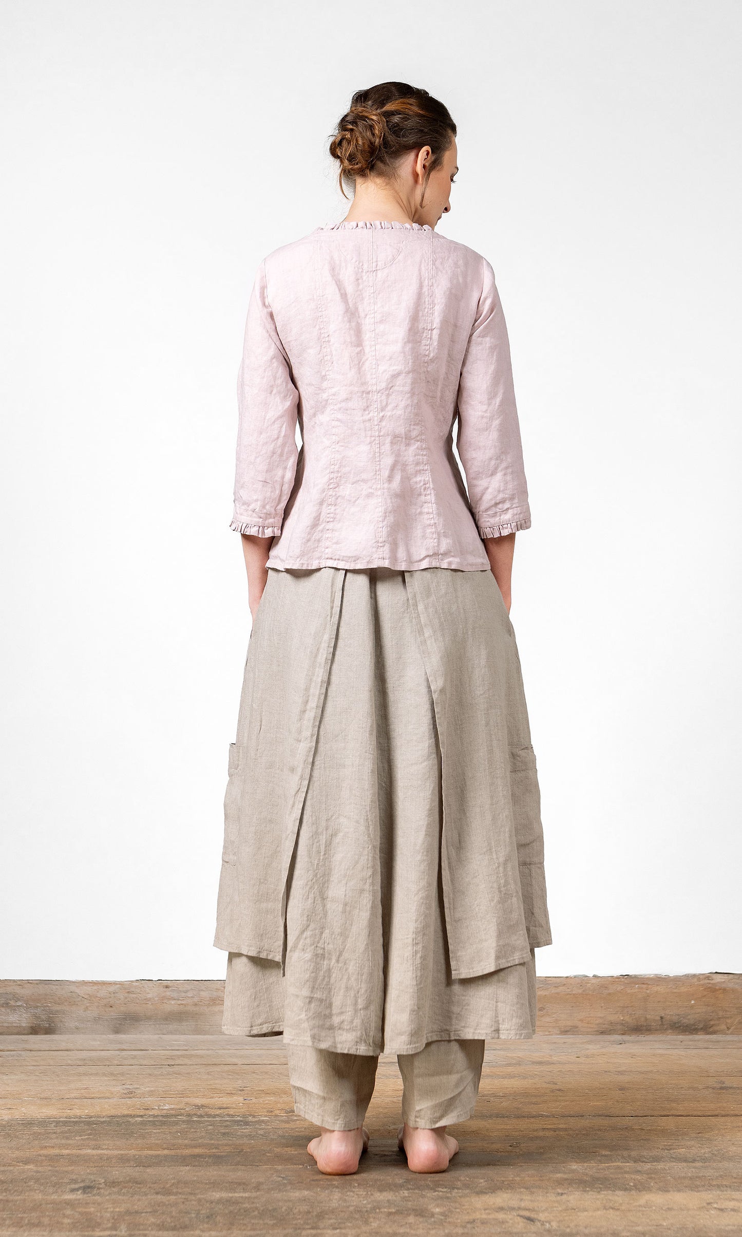JUVAS,bluse med lange ermer