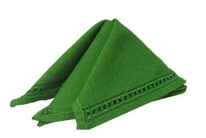 Store ndvevde bomullsservietter hulls 45x45cm
