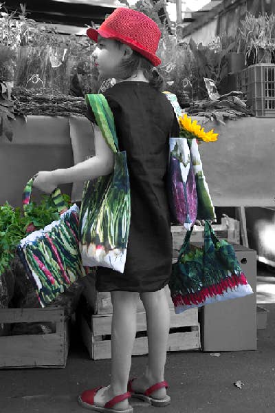 Fargerikt handlenett,  reddiker