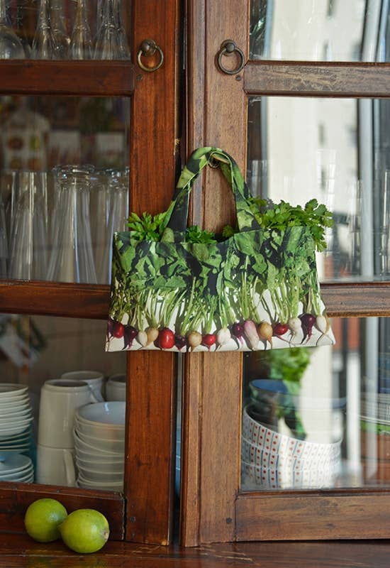 Fargerikt handlenett,  reddiker