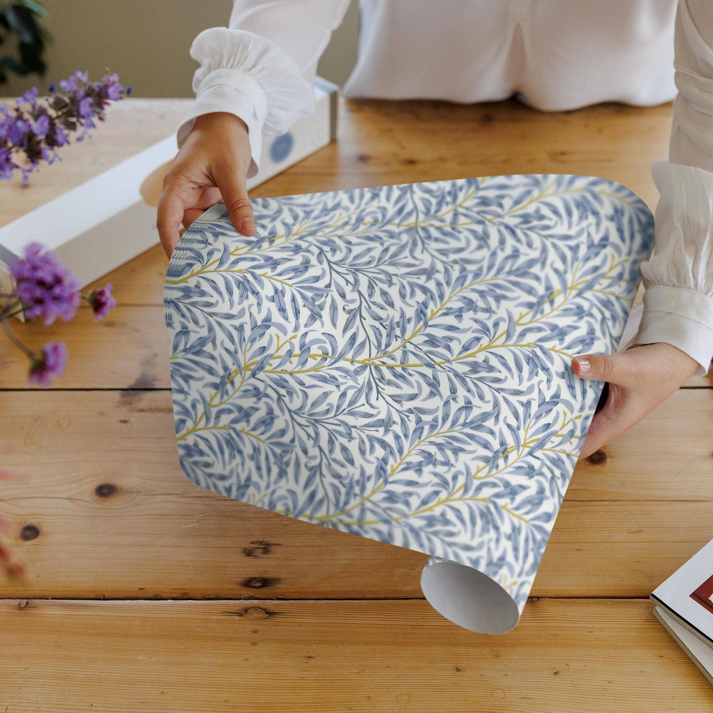 Blå WILLOW William Morris | Duftende Skuffeindsatser i 2 dufte: Fresh Linen