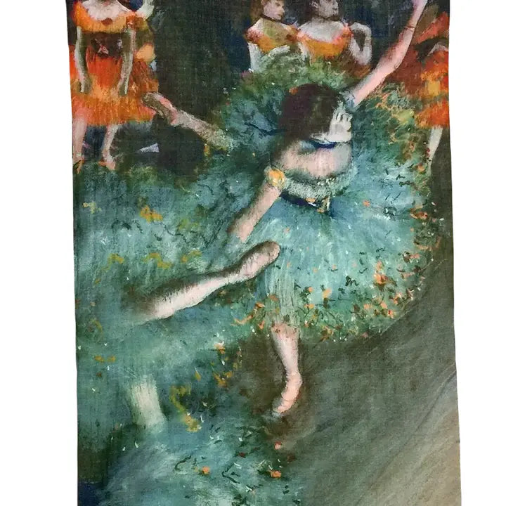 Skjerf ull/silke-Degas´Ballerina