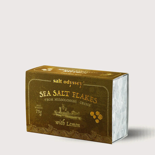 Havsaltflak med sitron, 75 g