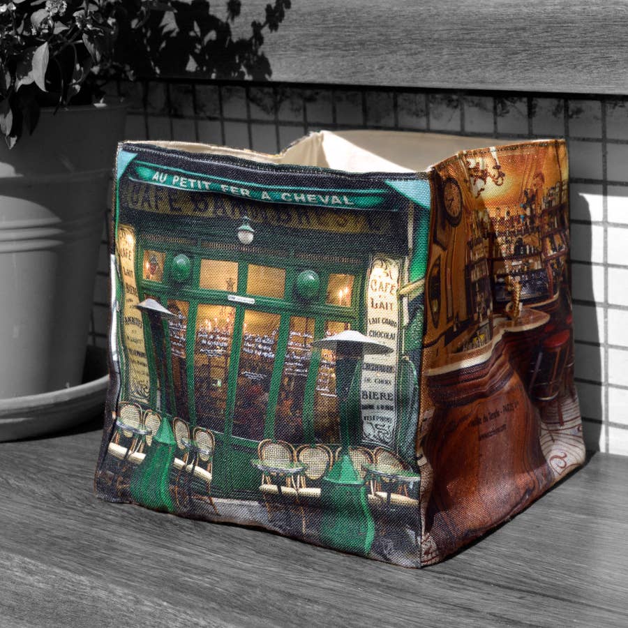 Paris Café Oppbevaringskurv