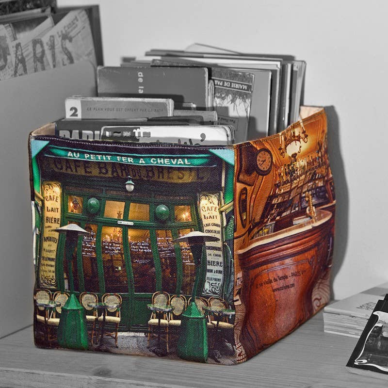 Paris Café Oppbevaringskurv