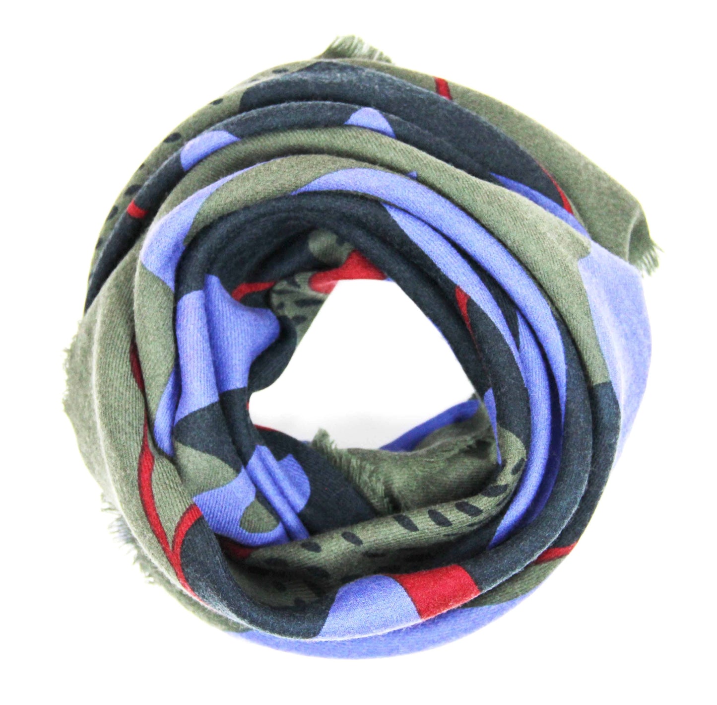 Firkantet Ullskjerf, 100x100cm