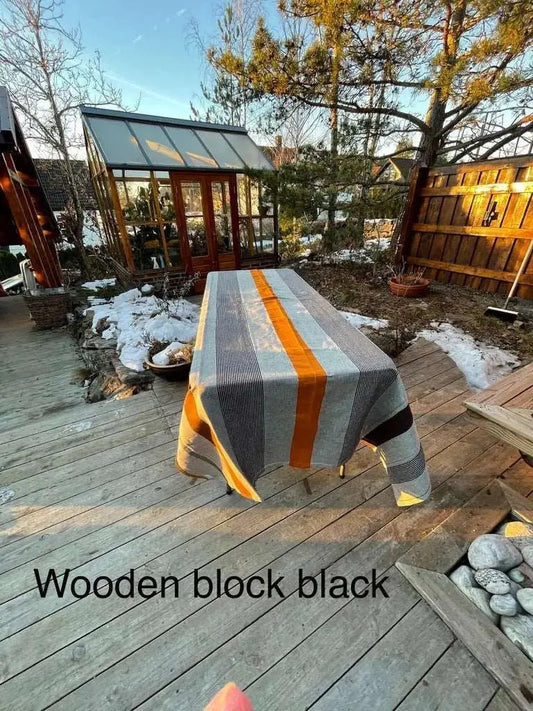 Duk Wooden Block Black