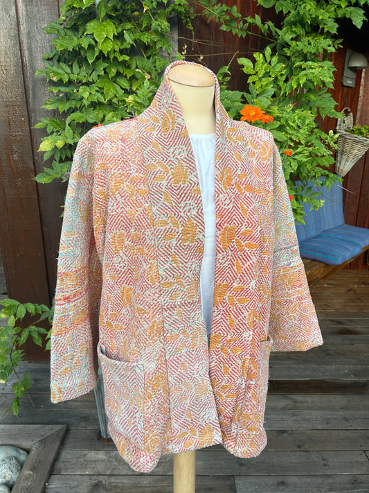 Kantha blazer.Onesize.Vendbar.