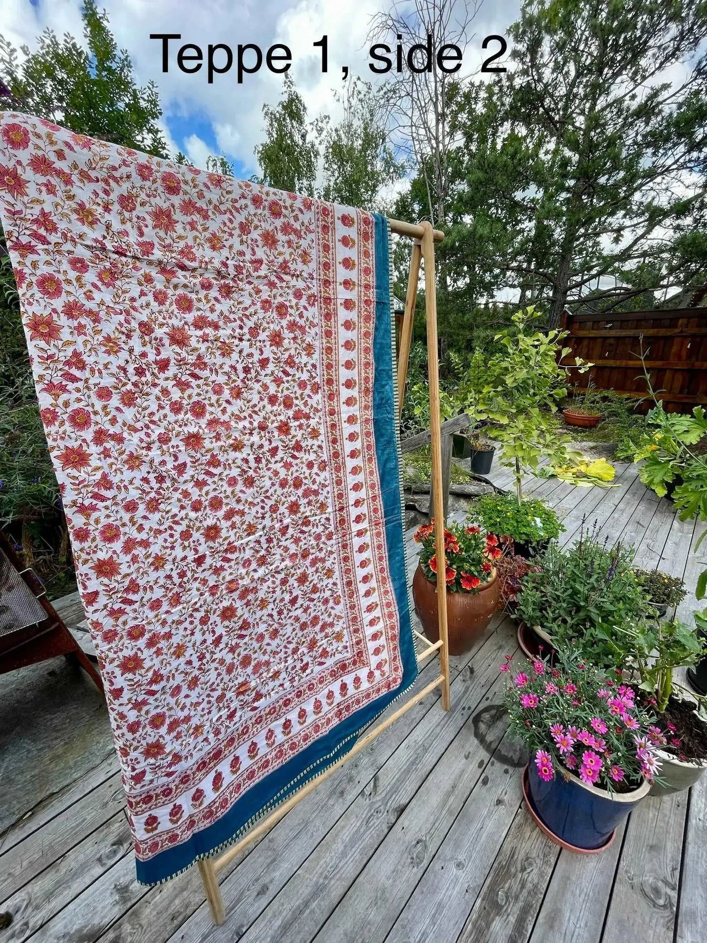 Indian Block Print Soft Cotton Quilt Blanket-Handmade Dohar Meghcraft