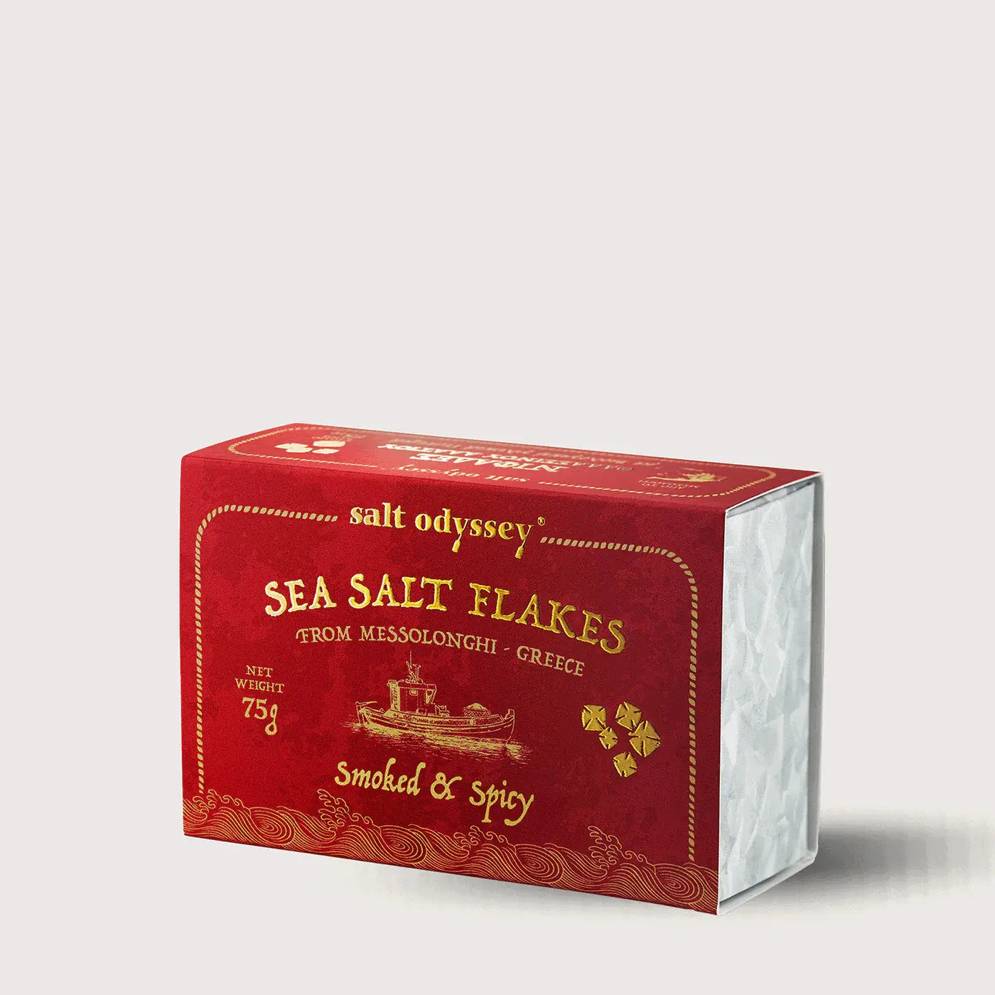 Havsaltflak, krydret og røket, 75 g