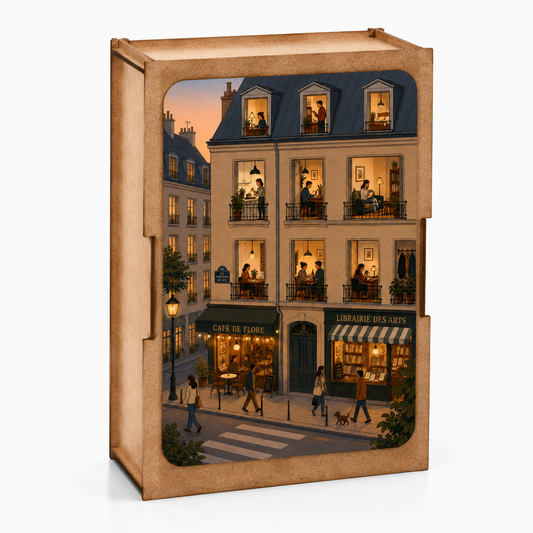 Paris-leilighet mini-puslespill