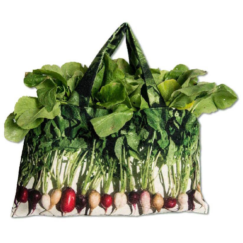 Fargerikt handlenett,  reddiker