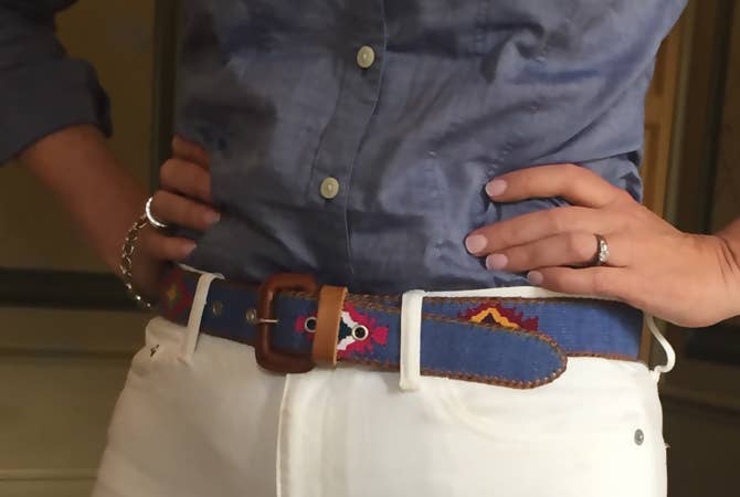 Flamingo Polo Bælte: S (waist 30″ & 32″)