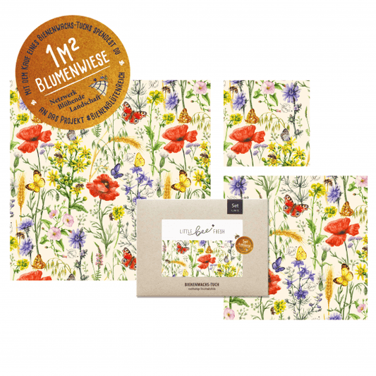 Økologisk bivoks ark- Bienentraum „Starter Set“ - S/M/L