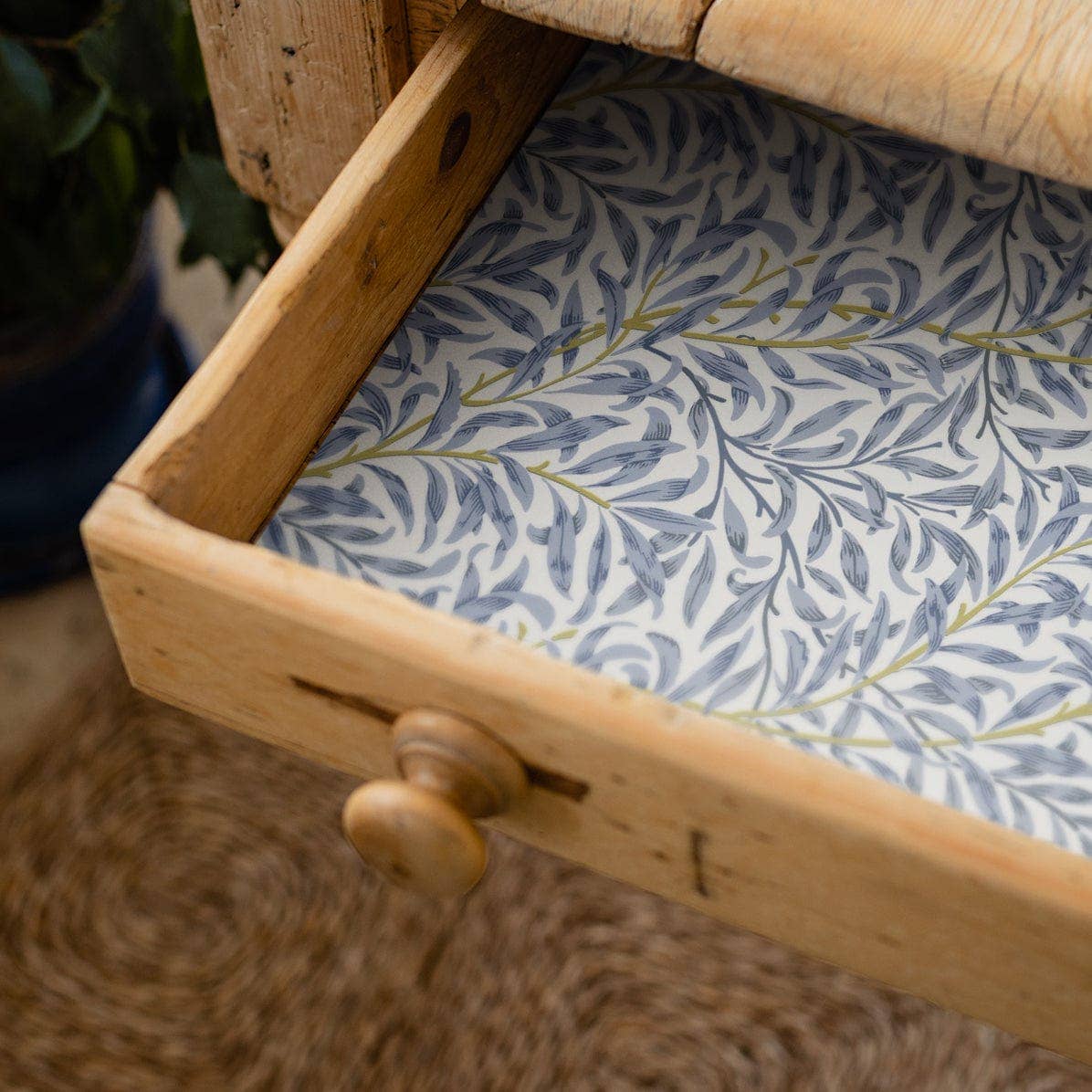 Blå WILLOW William Morris | Duftende Skuffeindsatser i 2 dufte: Neroli & Bergamot