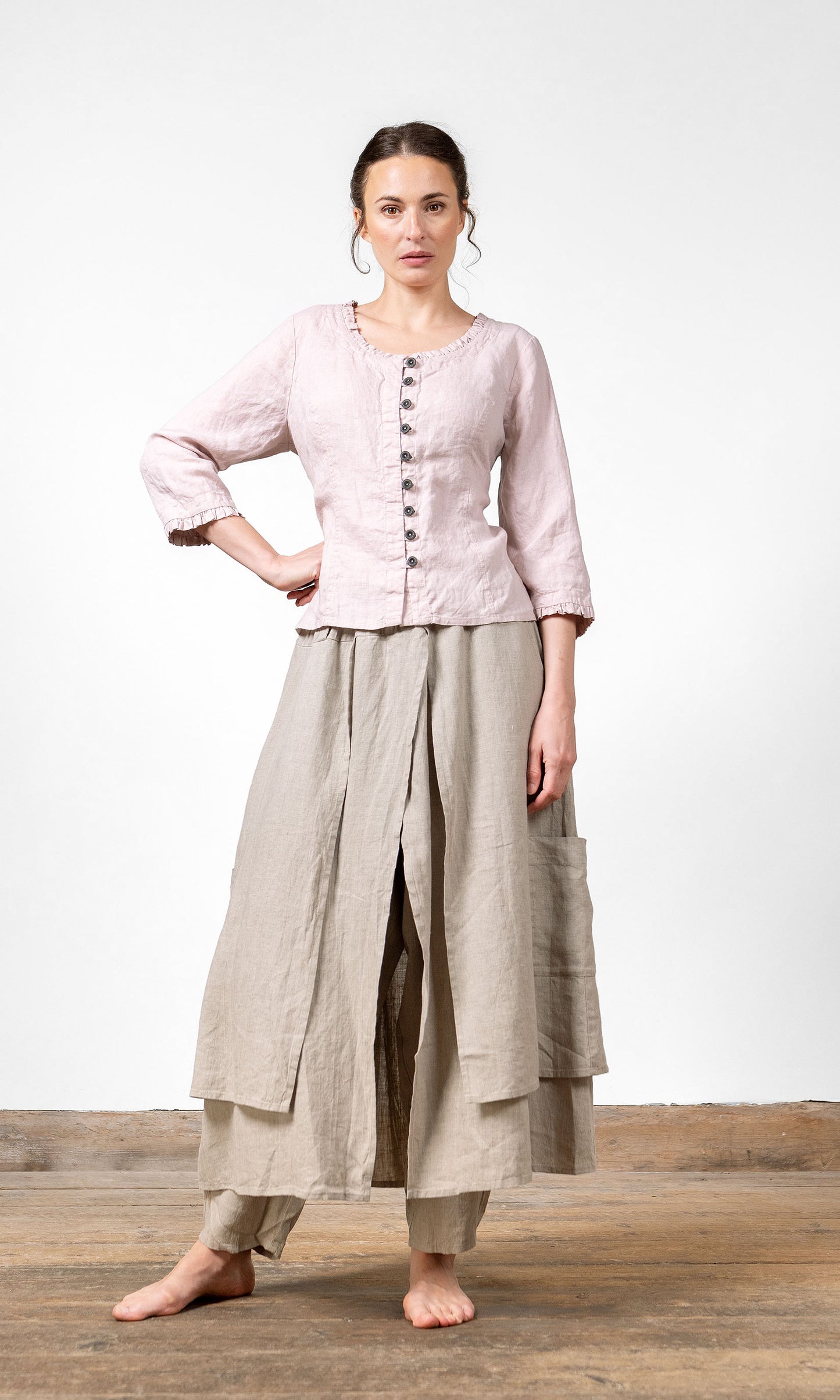 JUVAS,bluse med lange ermer