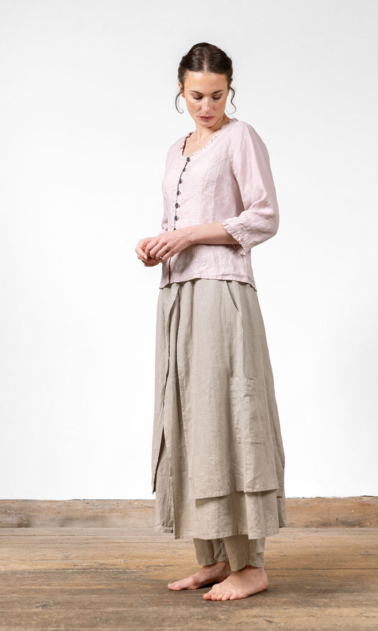 JUVAS,bluse med lange ermer
